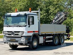 MERCEDES-BENZ ACTROS 2641 * HIAB 322 EP-3 HIPRO+FUNK / 6x4