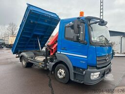 MERCEDES-BENZ Atego 1021/ 821 4x2 Kipper KRAN Greifer AHK