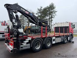 Scania R490 8x4 PRITSCHE + KRAN HIAB 377 E-4 HIPRO + J...