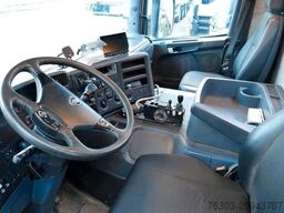 SCANIA P400 Abrollkipper/Kran PALFINGER*