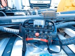 SCANIA P400 Abrollkipper/Kran PALFINGER*