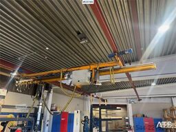  Traverskran - 30 meter skinnegang + hengepresser