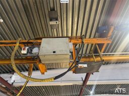  Traverskran - 30 meter skinnegang + hengepresser