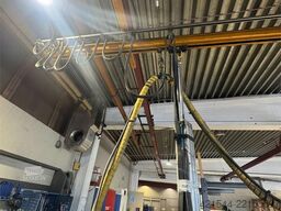  Traverskran - 30 meter skinnegang + hengepresser