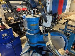  Traverskran - 30 meter skinnegang + hengepresser