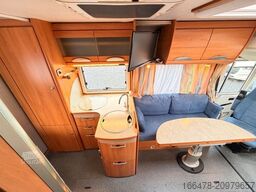 HYMER/ERIBA B 654 *Festbett-Hubbett-Automatik-2xKlima*