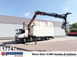 Mercedes-Benz Antos 2536 6x2/4, Walkingfloor, Atlas Kran 186.3,