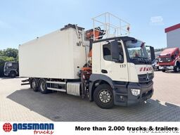 Mercedes-Benz Antos 2536 6x2/4, Walkingfloor, Atlas Kran 186.3,