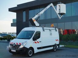 RENAULT MASTER / PODNO?NIK KOSZOWY - 10.5 m / BLASZAK +