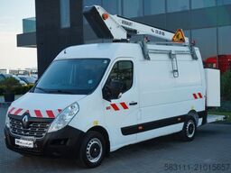 RENAULT MASTER / PODNO?NIK KOSZOWY - 10.5 m / BLASZAK +