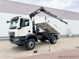 MAN TGM 18.320 4x4 BB CH TGM 18.320 4x4 BB CH mit Kran Hiab X-Hiduo 118BS-3, Funk