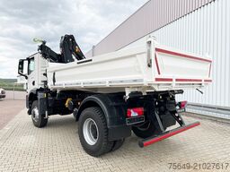 MAN TGM 18.320 4x4 BB CH TGM 18.320 4x4 BB CH mit Kran Hiab X-Hiduo 118BS-3, Funk