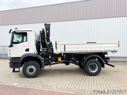 MAN TGM 18.320 4x4 BB CH TGM 18.320 4x4 BB CH mit Kran Hiab X-Hiduo 118BS-3, Funk