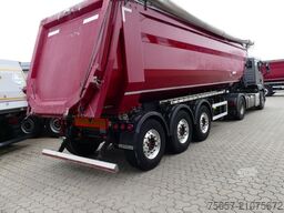 KEMPF 3-achs 39m³ ALU- Halbschalenmulde, 5,2 to LG.