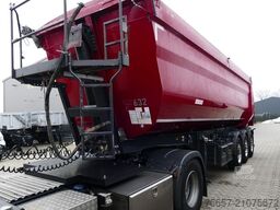 KEMPF 3-achs 39m³ ALU- Halbschalenmulde, 5,2 to LG.