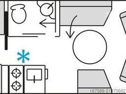 BÜRSTNER Signature SFT 7.0, 90l,Smart TV,6E,LSitz,AKTION
