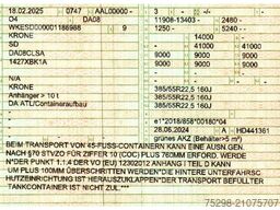 KRONE SD / Liftachse / Teleskop / 11.908 - 13.403