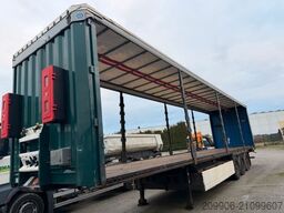 KRONE 3 Achser Sattelauflieger ohne seitenplanen