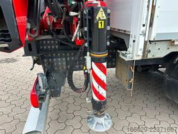 DAF XF 480 Baustoffpritsche mit Fassi Ladekran F235