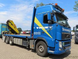 VOLVO FH 500, Kran Fassi F360XP, Containerpritsche