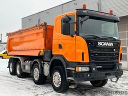 SCANIA G 440 8x4 4 Achs Muldenkipper Meiller