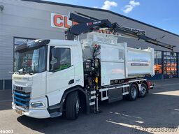 DAF FAG XD 220 Hiab 23 Tonmeter laadkraan FULL ELEC...