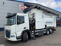DAF FAG XD 220 Hiab 23 Tonmeter laadkraan FULL ELEC...