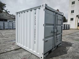 10/8/6 Fuß Set Baucontainer / Lichtgrau Minicontainer/Containerset/Self Storage