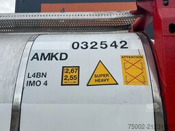 Van Hool 20FT SWAP BODY 30.800L IMO-4 5Y/CSC-inspection:...