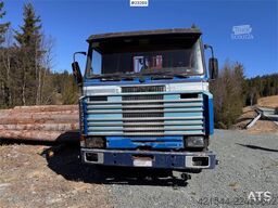 Scania R112 Truck with Crane and Saw