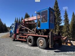 Scania R112 Truck with Crane and Saw
