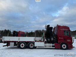 Scania R500 6x2 crane truck w/ 47 t/m Hiab crane with jib