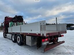 Scania R500 6x2 crane truck w/ 47 t/m Hiab crane with jib