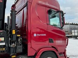 Scania R500 6x2 crane truck w/ 47 t/m Hiab crane with jib