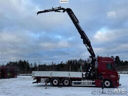 Scania R500 6x2 crane truck w/ 47 t/m Hiab crane with jib