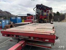 Scania R500 8x4 combination vehicle with a 71 t/m Fassi c