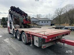 Scania R500 8x4 combination vehicle with a 71 t/m Fassi c