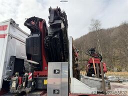 Scania R500 8x4 combination vehicle with a 71 t/m Fassi c