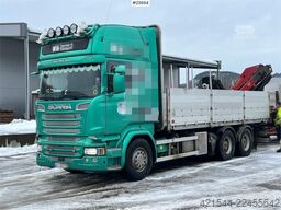 Scania R730 6x4 Combination Truck - Palfinger 20 tm Crane