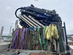 Scania R580 8x2 crane truck – 80 t/m Fassi crane with jib