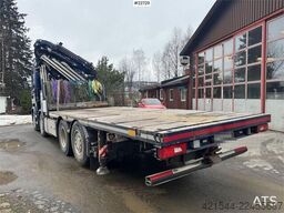 Scania R580 8x2 crane truck – 80 t/m Fassi crane with jib