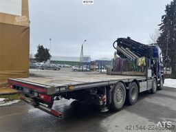Scania R580 8x2 crane truck – 80 t/m Fassi crane with jib