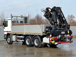 MERCEDES-BENZ ACTROS 2641 * HIAB 322 EP-3 HIPRO+FUNK / 6x4