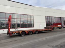 Kässbohrer LB3E  3 Achs Satteltieflader, komplett überfahrbar