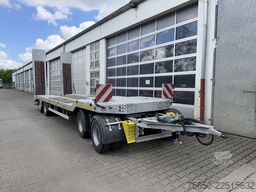Möslein TA4 Schwebheim  4 Achs Tiefladeranhänger, Neuwertig