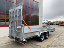 Möslein TT 11-E6x2 hydr. Rampen  Tieflader für Fräsen breiten hydraulischen Rampen, Neu