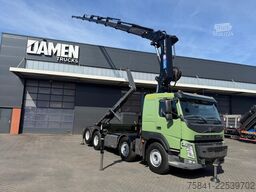 Volvo FM 420 FM 420 8x4 HMF 5020 K8 + Joab Haakarm co...