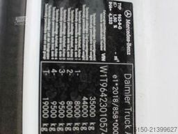 MERCEDES-BENZ 3545 8x4 BB DM. AHK Nr.: 336