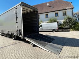 FLIEGL SDS410 Tieflader Gardine Jumbo Plane Lenkachse