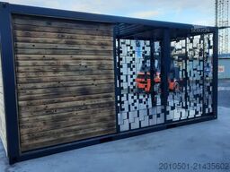 20 Fuß Hühnerstall Container Stall Hühner Zwinger Käfig 6 Meter